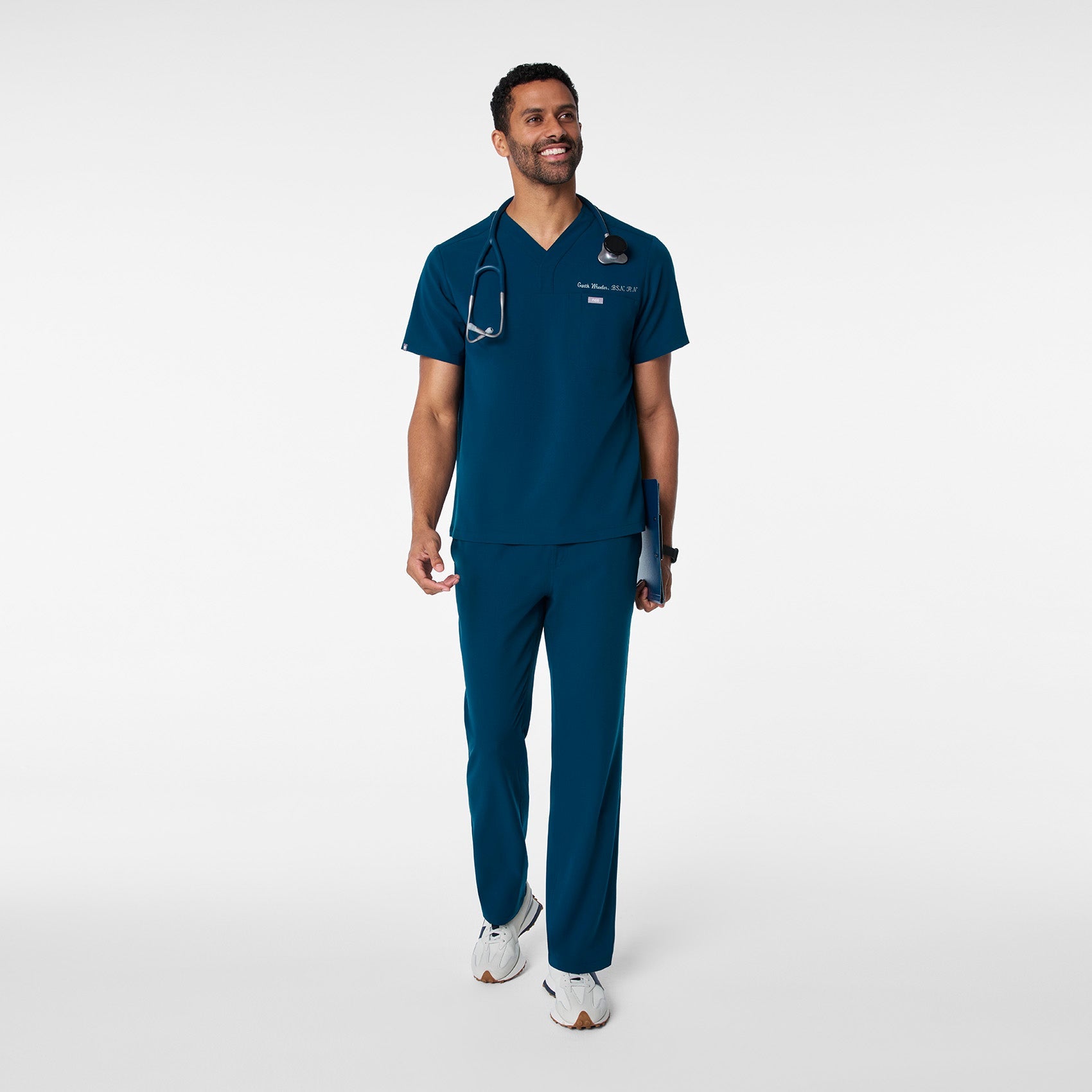 FIGS Surrey V-Neck Scrub Top - Image 3