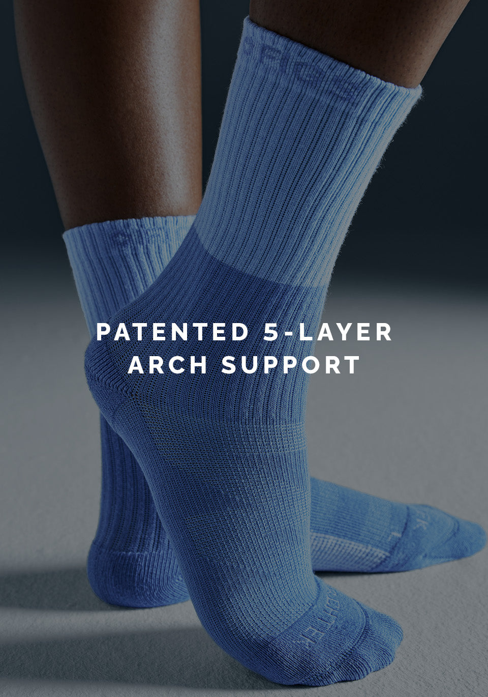 FIGS ArchTek Crew Compression Socks 15-20 mmHg Healthcare Apparel - Image 10