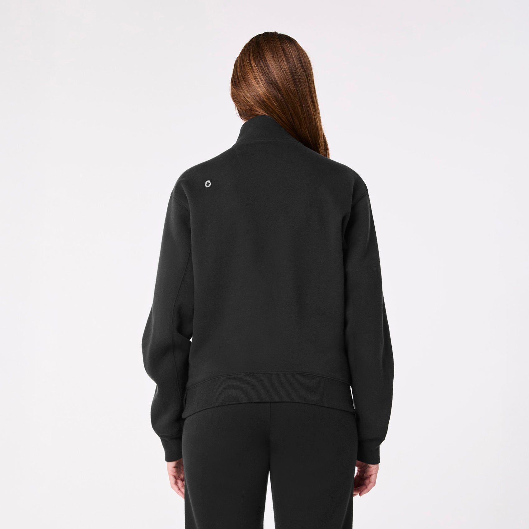 FIGS Off-Shift Awesome Humans Zip Sweatshirt Healthcare Apparel - Image 5