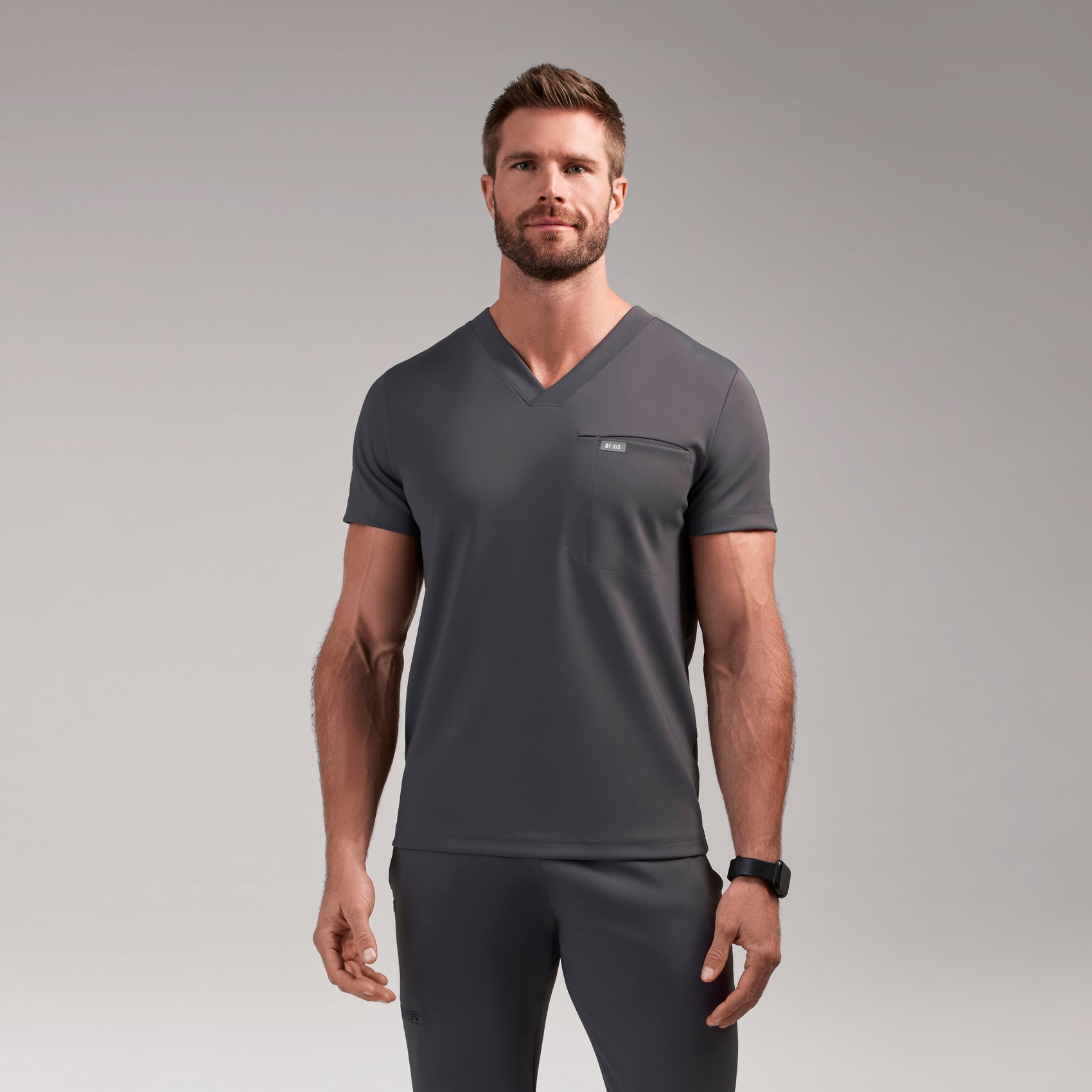 FIGS Logan FORMx Slim V-Neck Scrub Top - Image 7