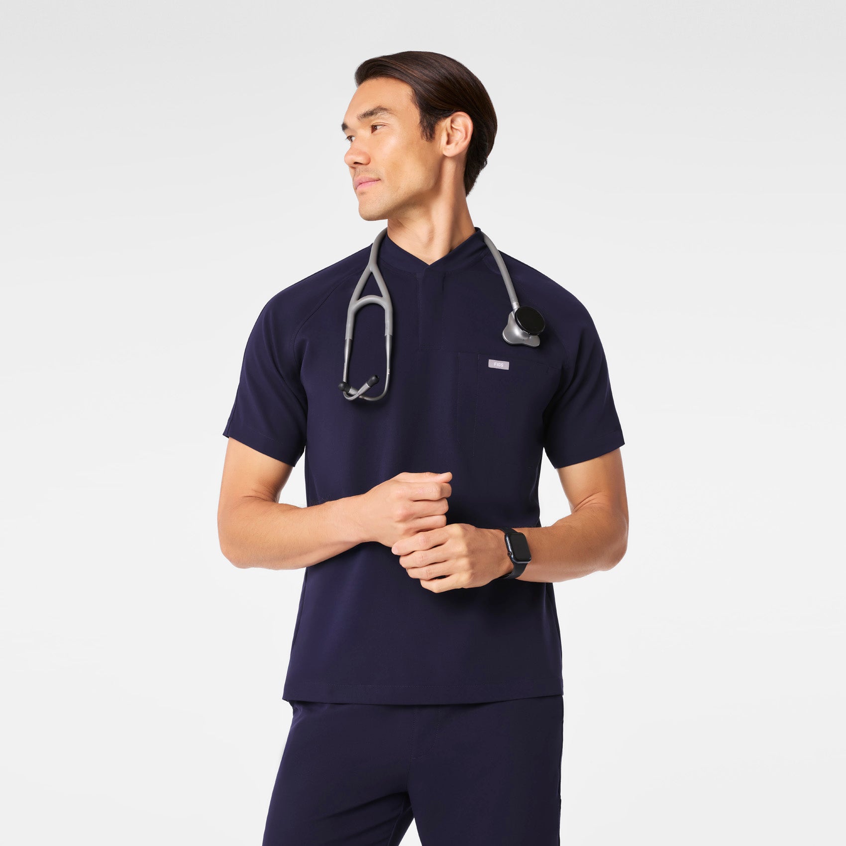 FIGS Stratton Henley Scrub Top - Image 3