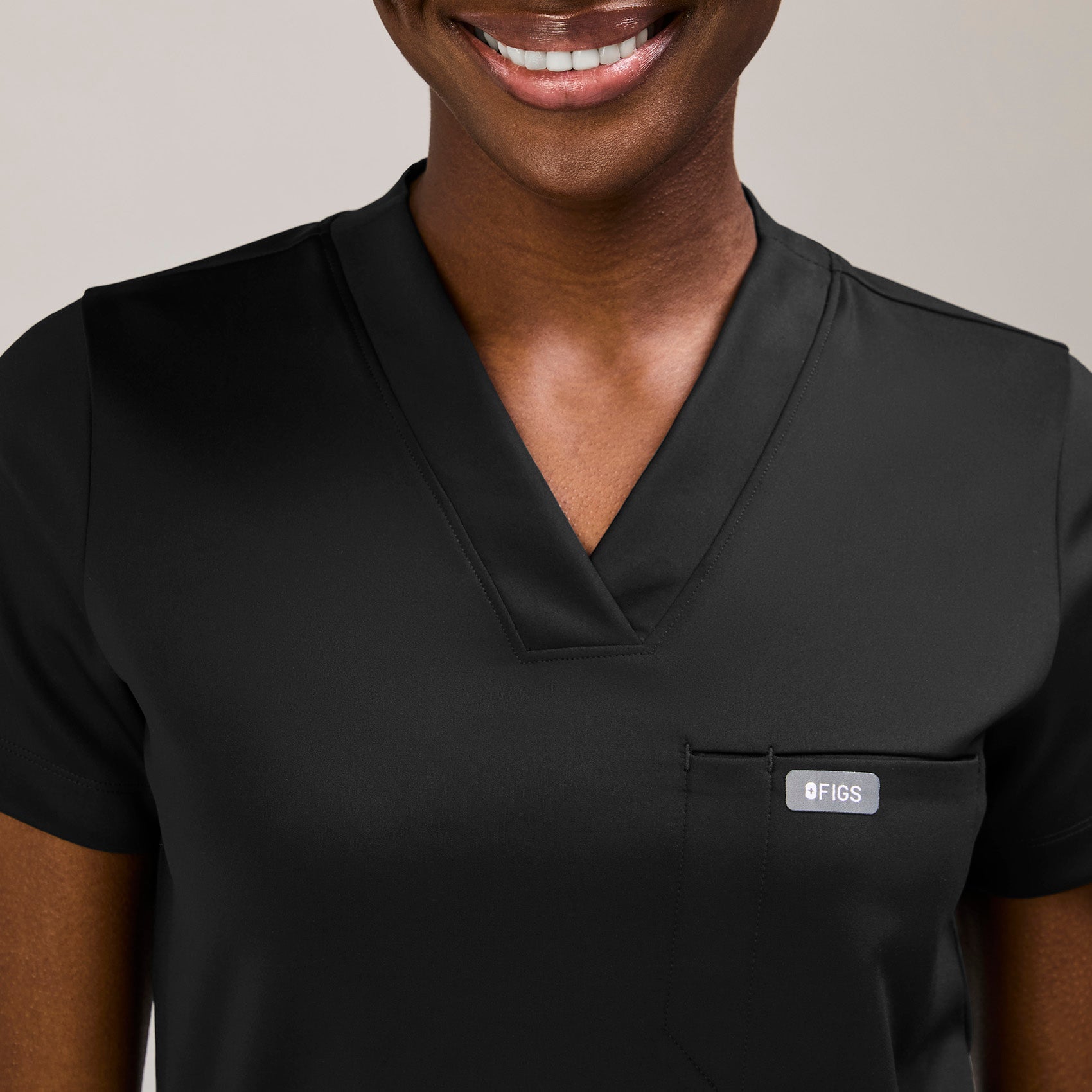 FIGS Sona FORMx Slim V-Neck Scrub Top - Image 9