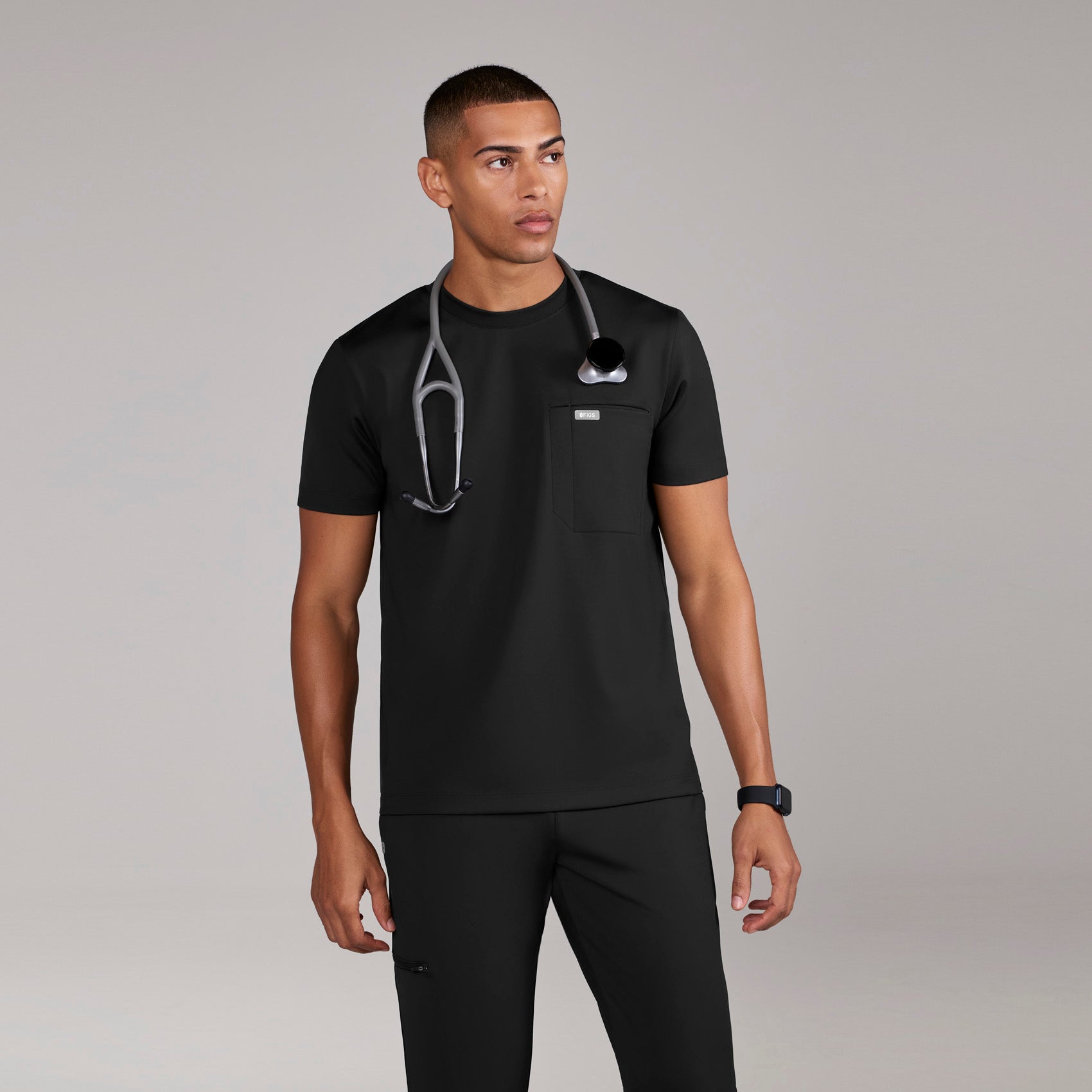 FIGS Darien FORMx Crewneck Scrub Top - Image 3