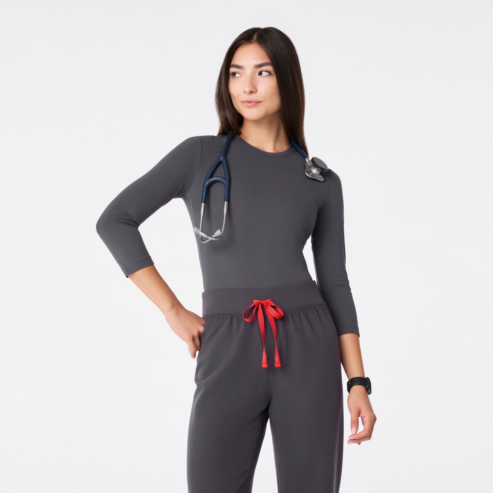 FIGS Ribbed Sleeve Underscrub - Image 11