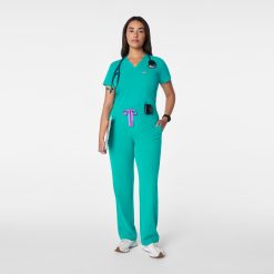 Alternative view of FIGS High Waisted Salida Straight Leg Scrub Pants
