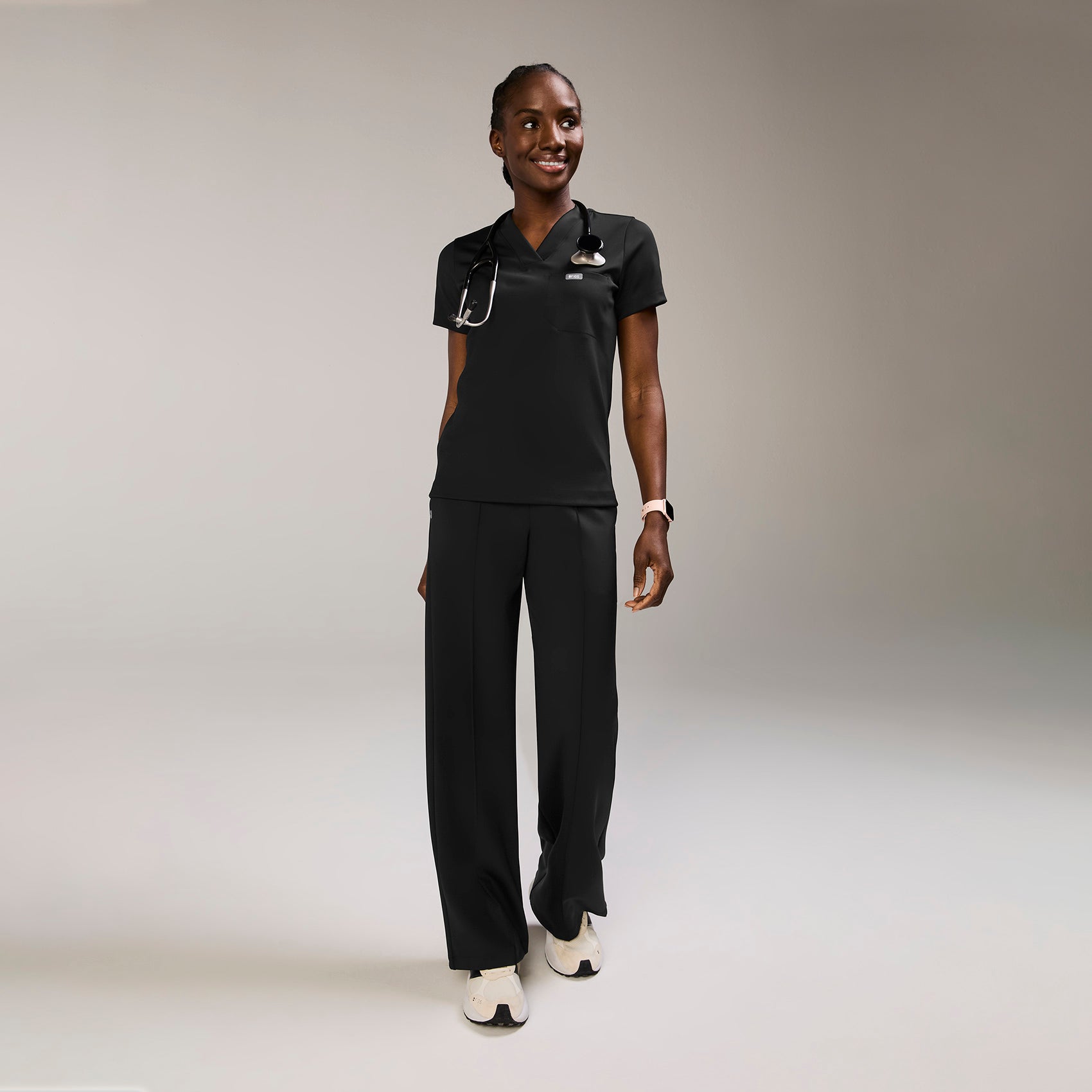 FIGS Sona FORMx Slim V-Neck Scrub Top - Image 2