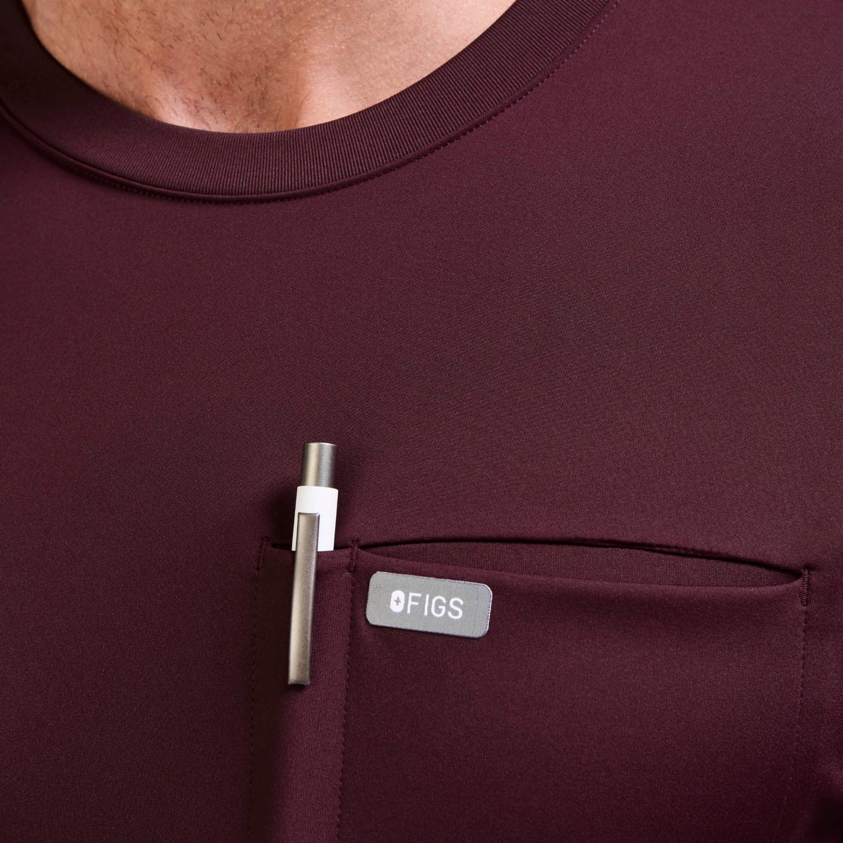 FIGS Destin FORMx Crewneck Scrub Top - Image 10
