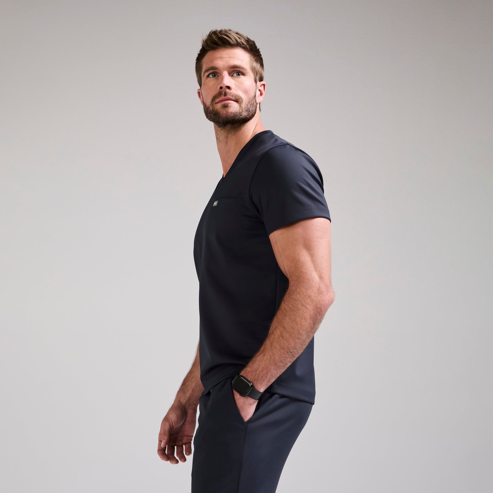 FIGS Logan FORMx Slim V-Neck Scrub Top - Image 6