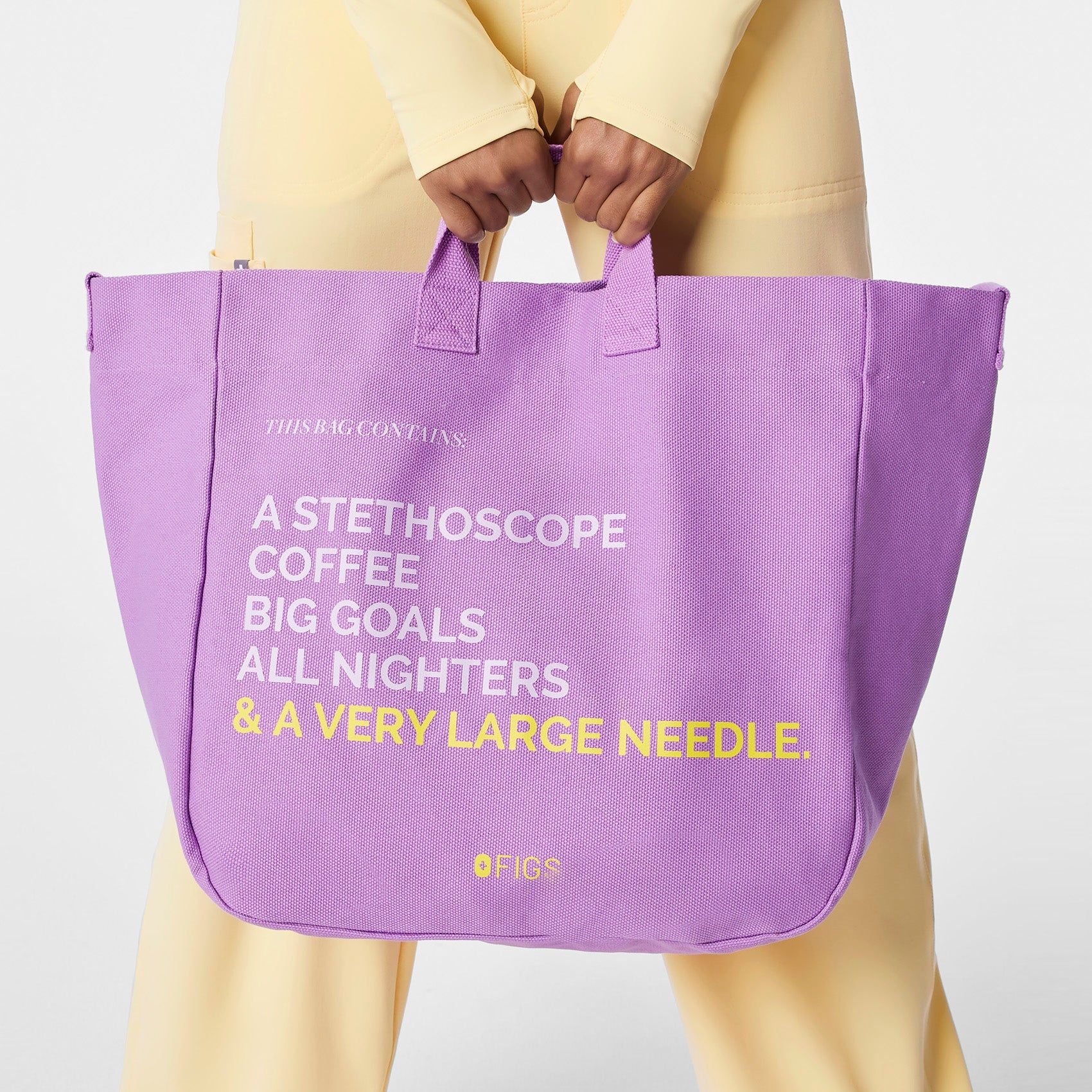 FIGS A Very Large Needle Tote Healthcare Work Bag - Image 9