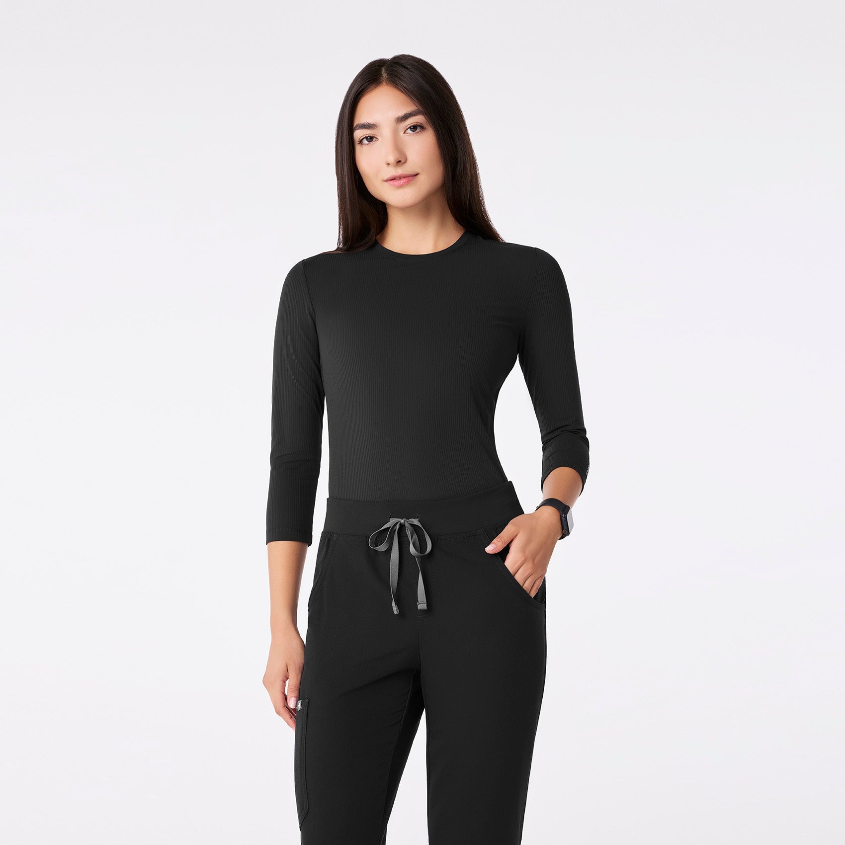FIGS Ribbed Sleeve Underscrub - Image 3