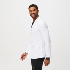 Alternative view of FIGS Harlem Slim Short Lab Coat Medical Workwear