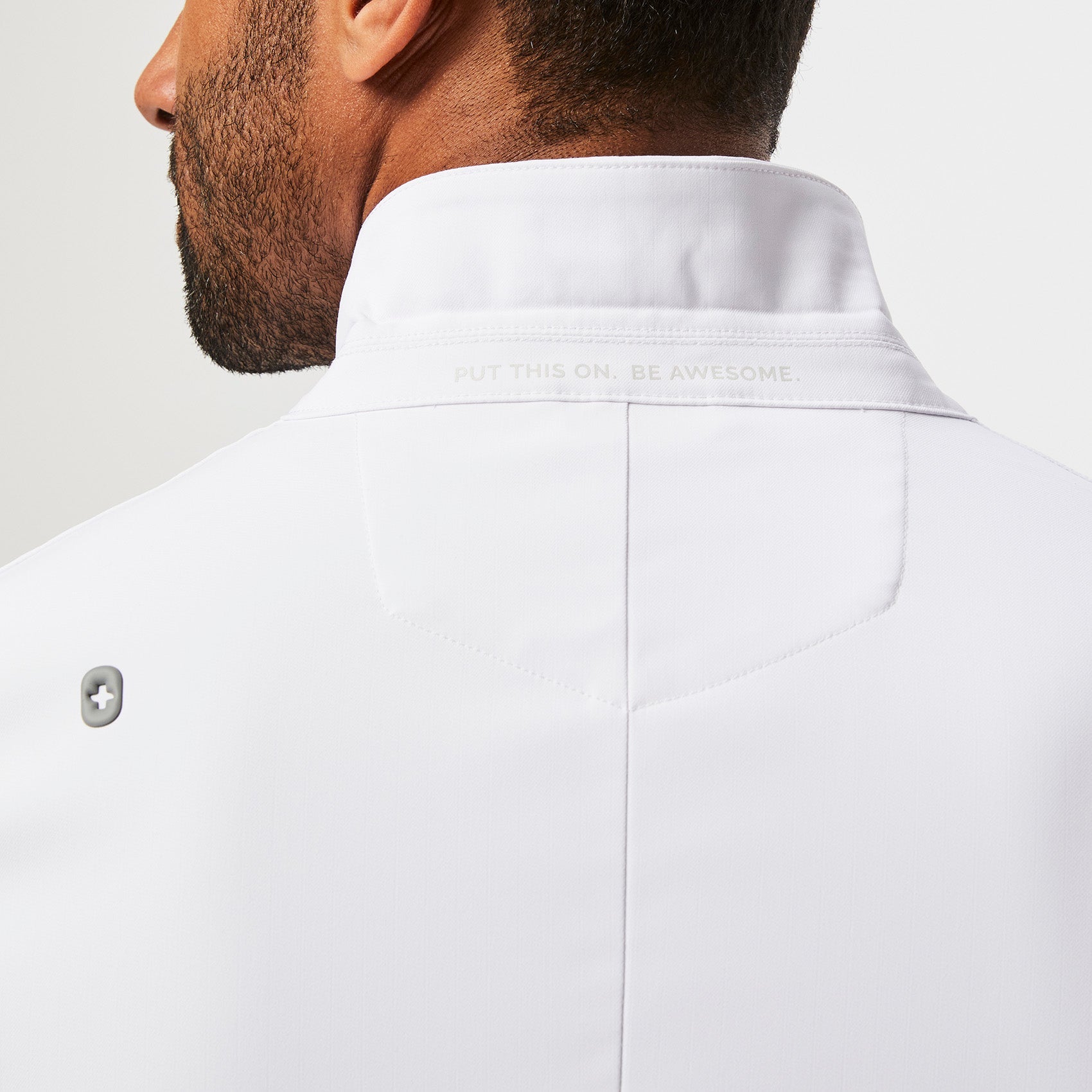 FIGS Harlem Slim Short Lab Coat Medical Workwear - Image 5