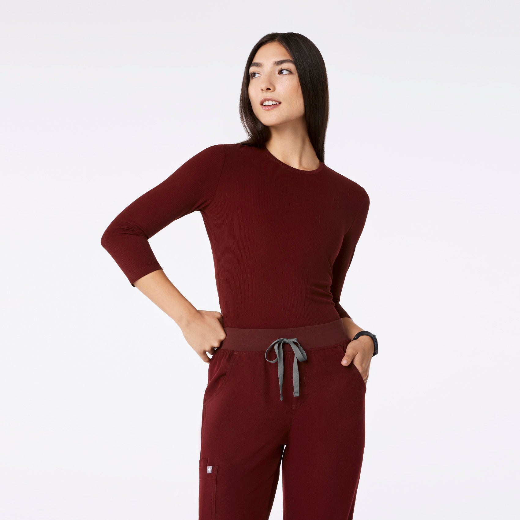 FIGS Ribbed Sleeve Underscrub - Image 7