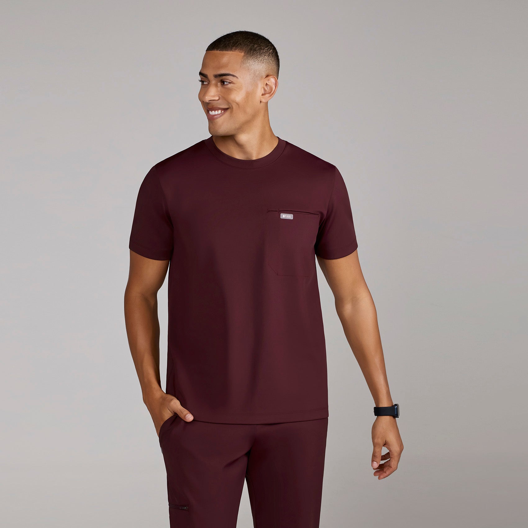 FIGS Darien FORMx Crewneck Scrub Top - Image 7
