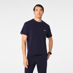 FIGS Easton Relaxed Crewneck Scrub Top