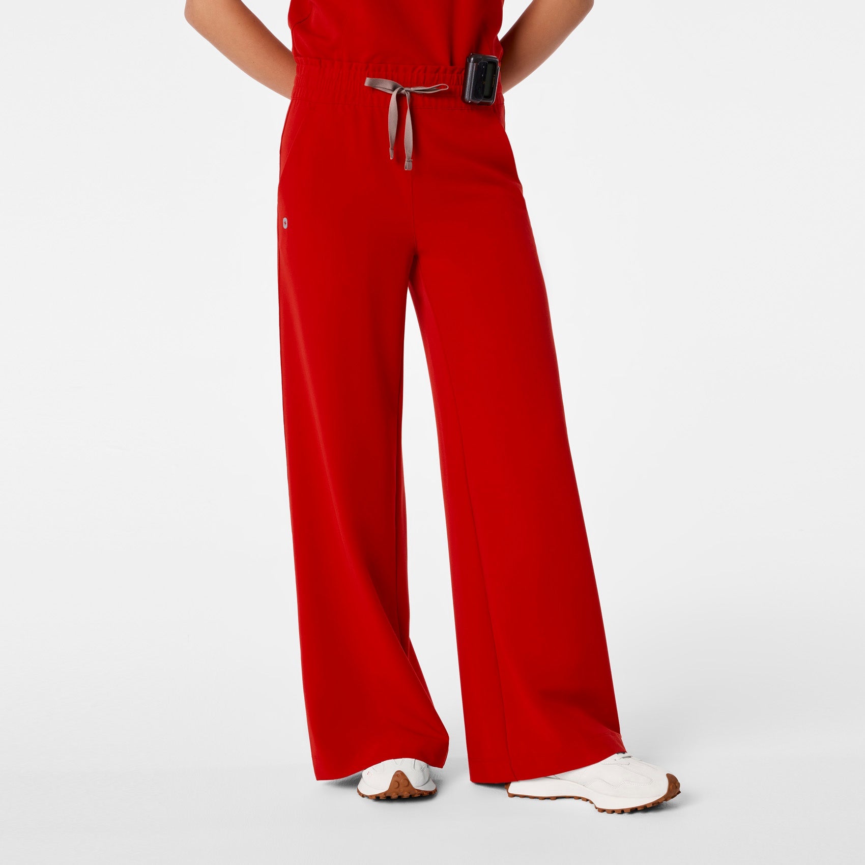 FIGS High Waisted Allison Ultra Wide Leg Scrub Pants - Image 14
