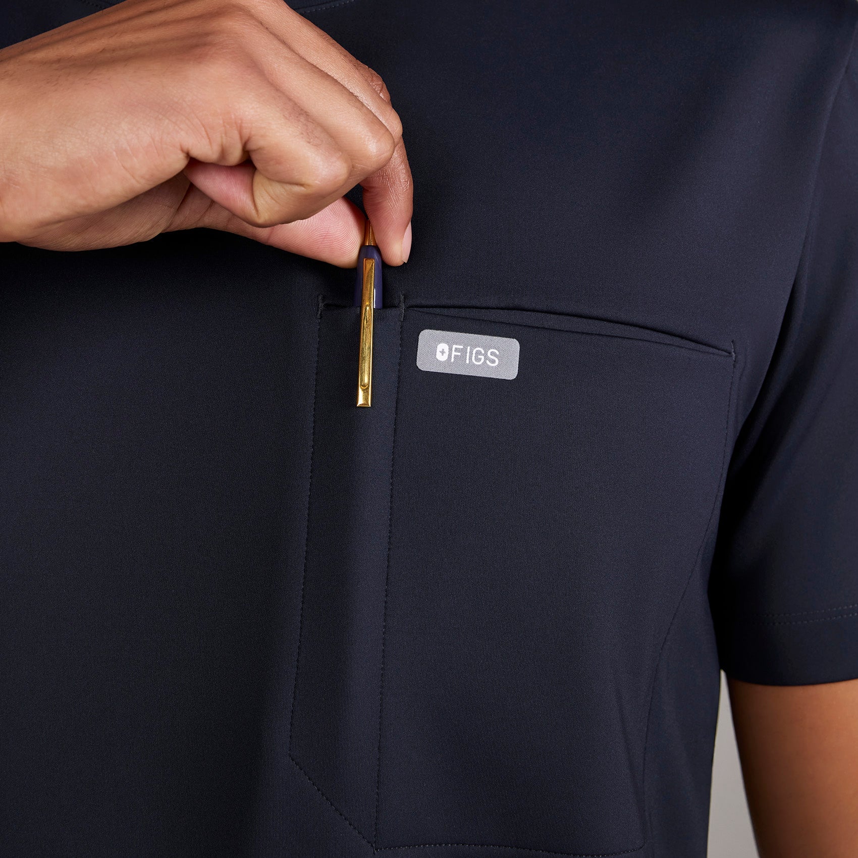 FIGS Darien FORMx Crewneck Scrub Top - Image 9