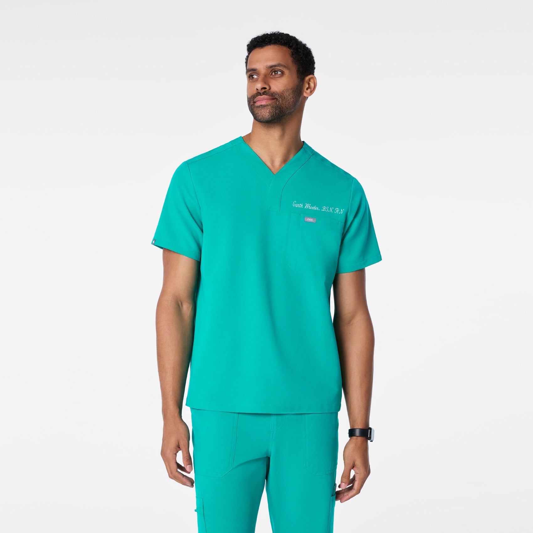 FIGS Surrey V-Neck Scrub Top - Image 2