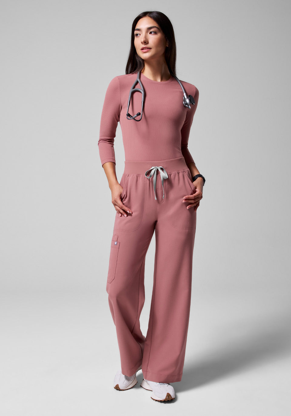 FIGS Ribbed Sleeve Underscrub - Image 15