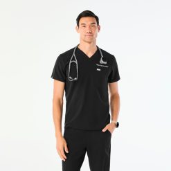 FIGS Leon Three-Pocket Scrub Top