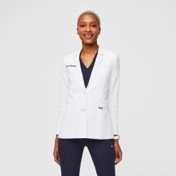 FIGS Bellevue Classic Short Lab Coat Medical Workwear