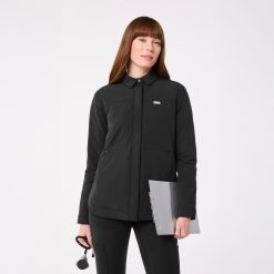 FIGS On-Shift Float Shacket Healthcare Apparel