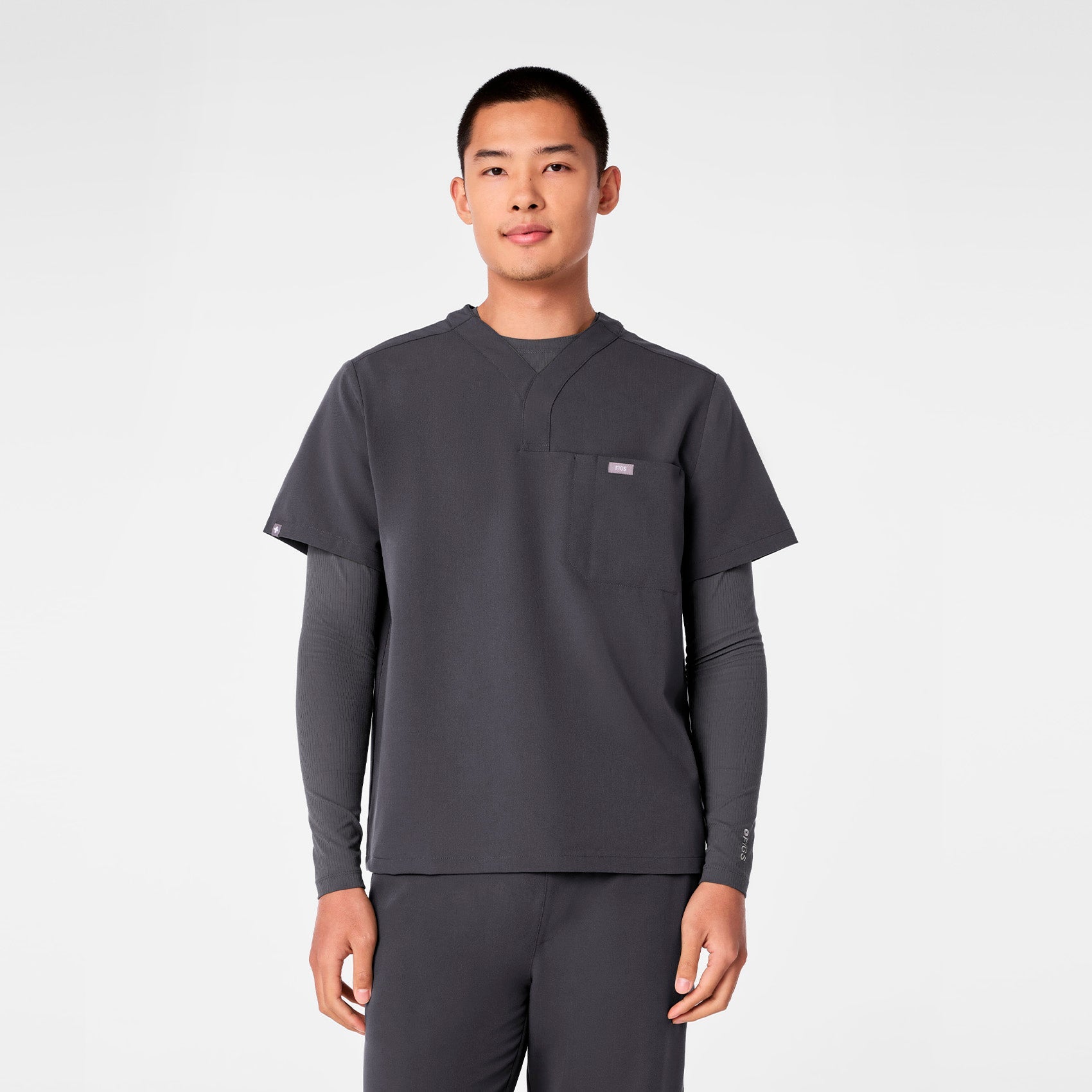 FIGS Surrey V-Neck Scrub Top - Image 4