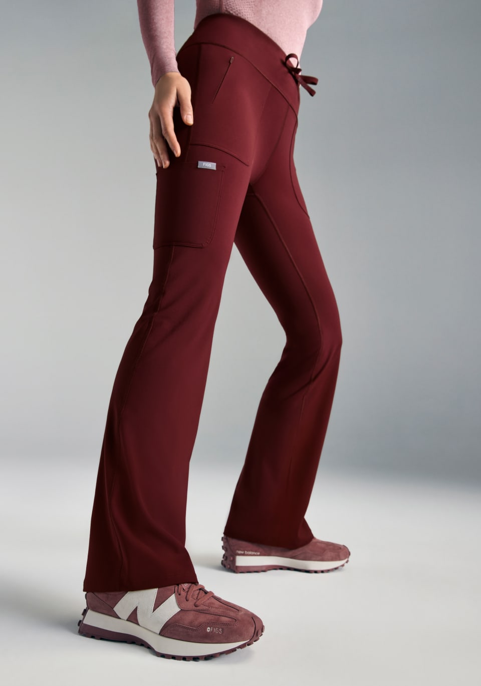 FIGS High Waisted Ashland Flare ScrubLegging - Image 14