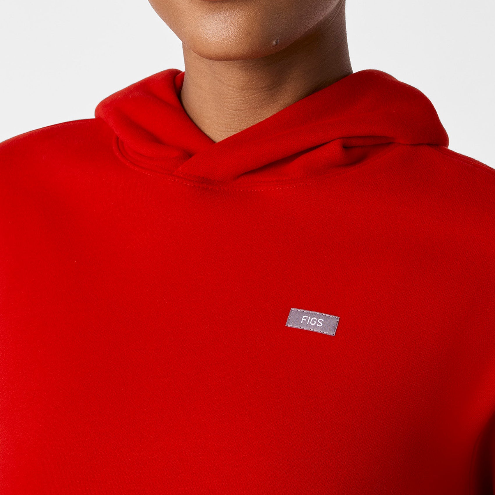 FIGS Off-Shift Cropped Hoodie Sweatshirt Medical Workwear - Image 8