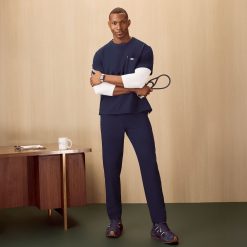 Alternative view of FIGS Easton Relaxed Crewneck Scrub Top