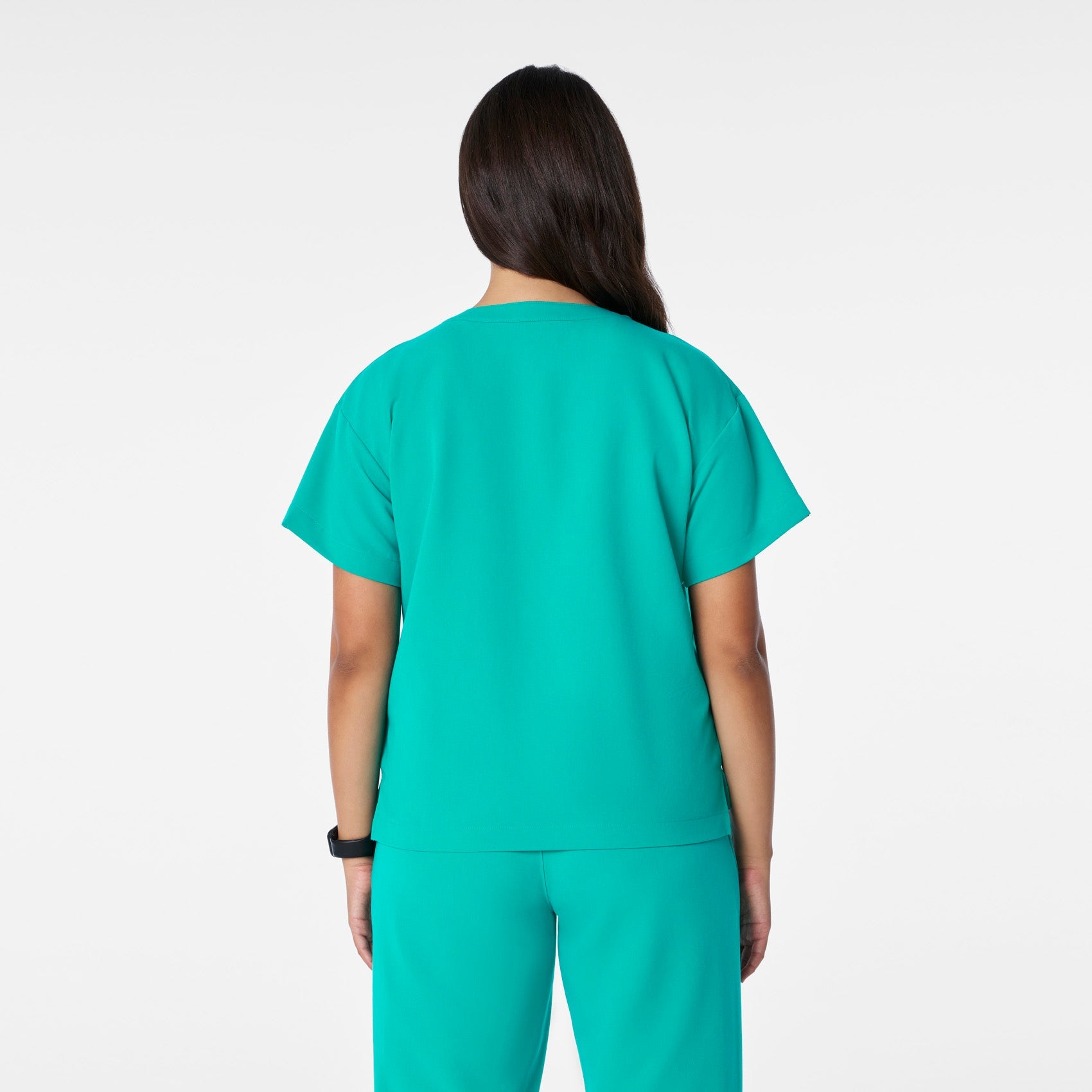 FIGS Pagosa Relaxed V-Neck Scrub Top - Image 6