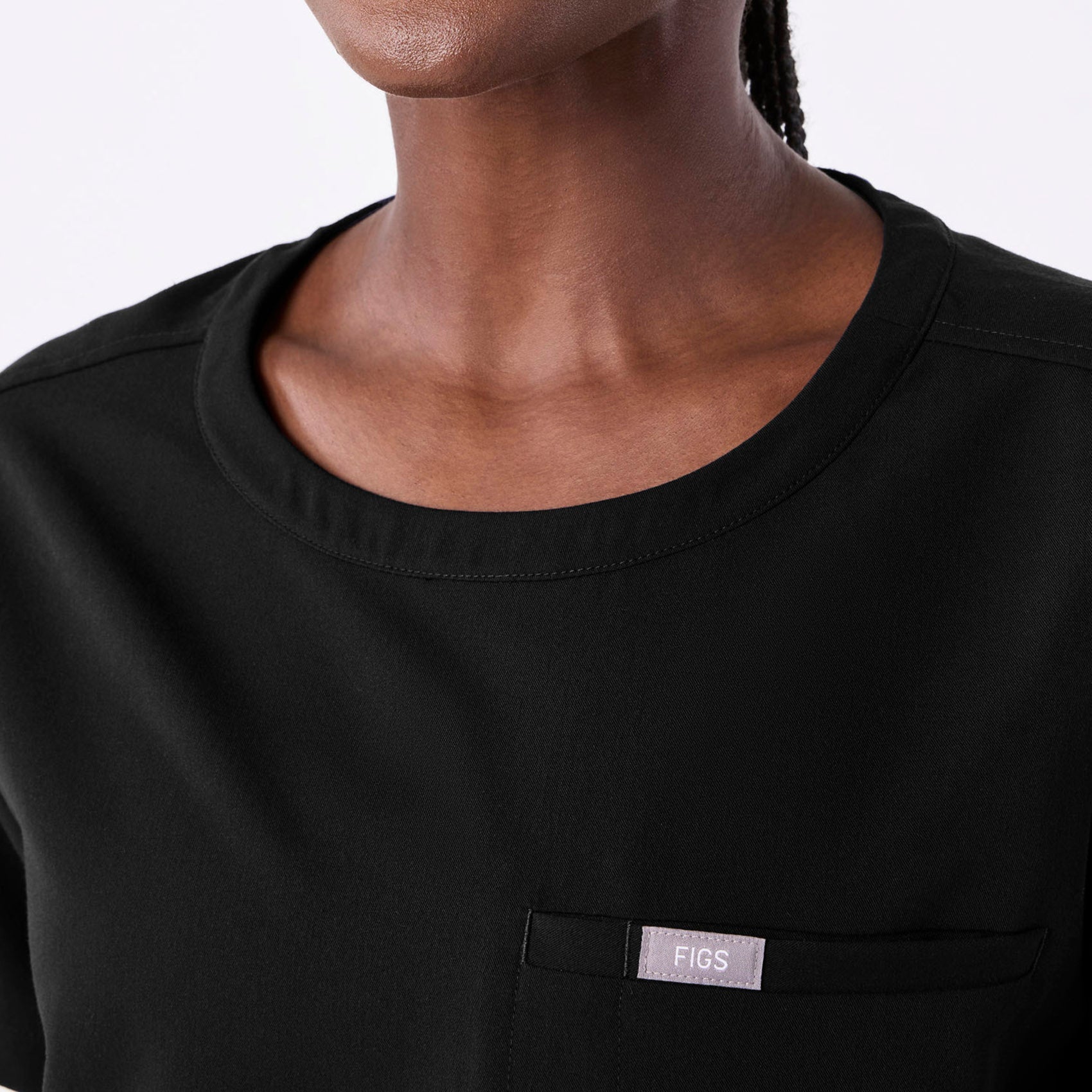 FIGS Cabral Relaxed Crewneck Scrub Top - Image 7