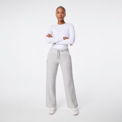 Alternative view of FIGS Off-Shift Wide Leg Sweatpants Healthcare Apparel