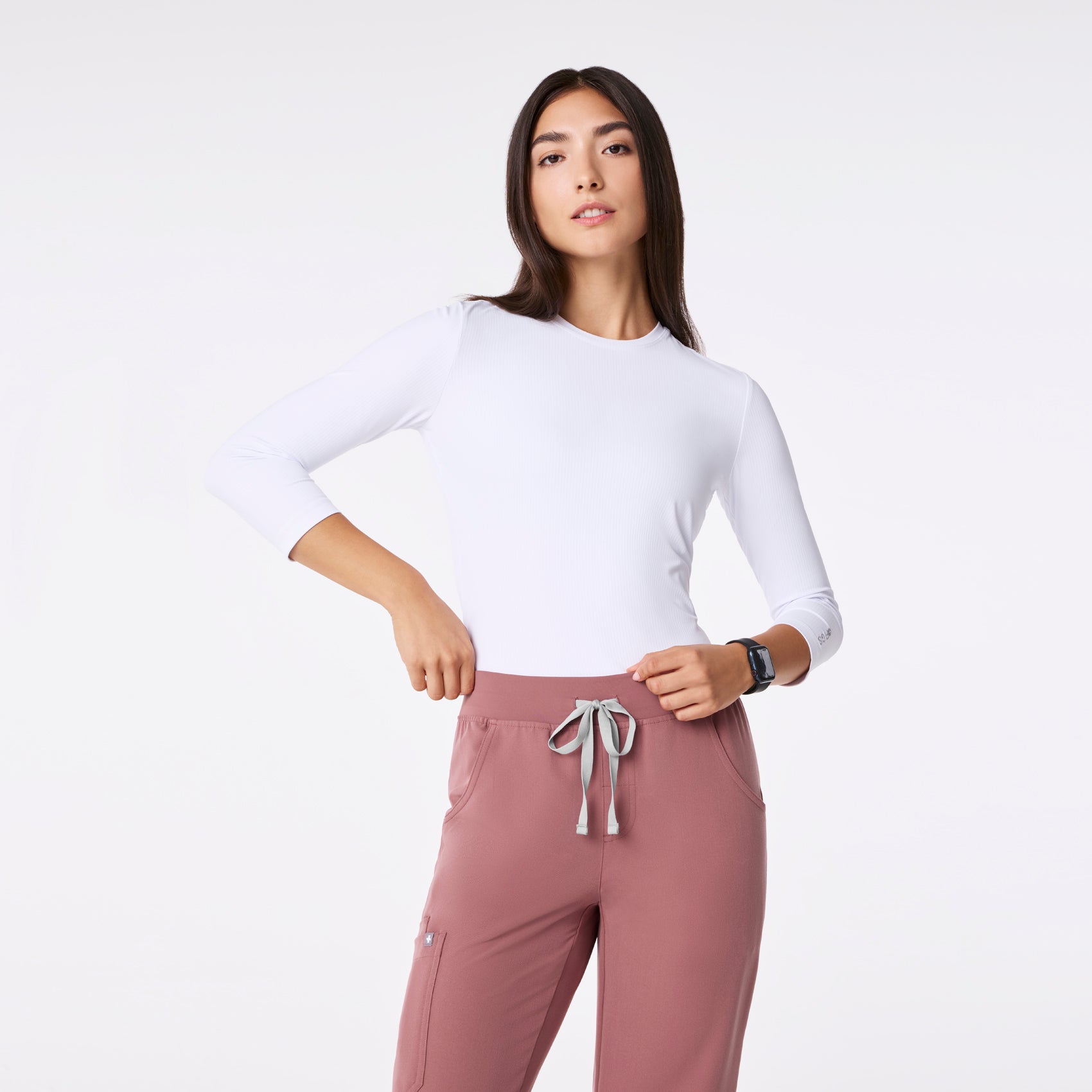 FIGS Ribbed Sleeve Underscrub - Image 18