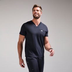 FIGS Logan FORMx Slim V-Neck Scrub Top