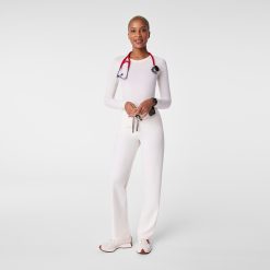 Alternative view of FIGS Salta Shimmer Seamless Longsleeve Underscrub