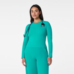 FIGS Ribbed Cropped Longsleeve Underscrub