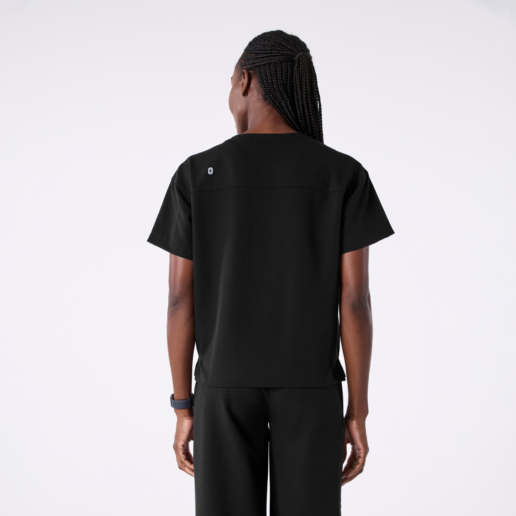 FIGS Cabral Relaxed Crewneck Scrub Top - Image 5