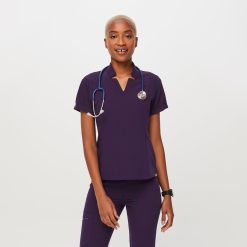 FIGS Inala Slim Scrub Top