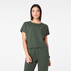 FIGS Addison Oversized Tunic Scrub Top-XXS