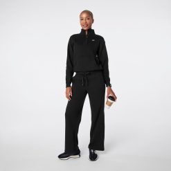 Alternative view of FIGS Off-Shift Zip Sweatshirt Healthcare Apparel