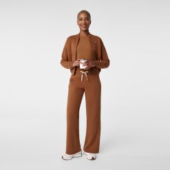 Alternative view of FIGS Off-Shift Bomber Sweatshirt Healthcare Apparel