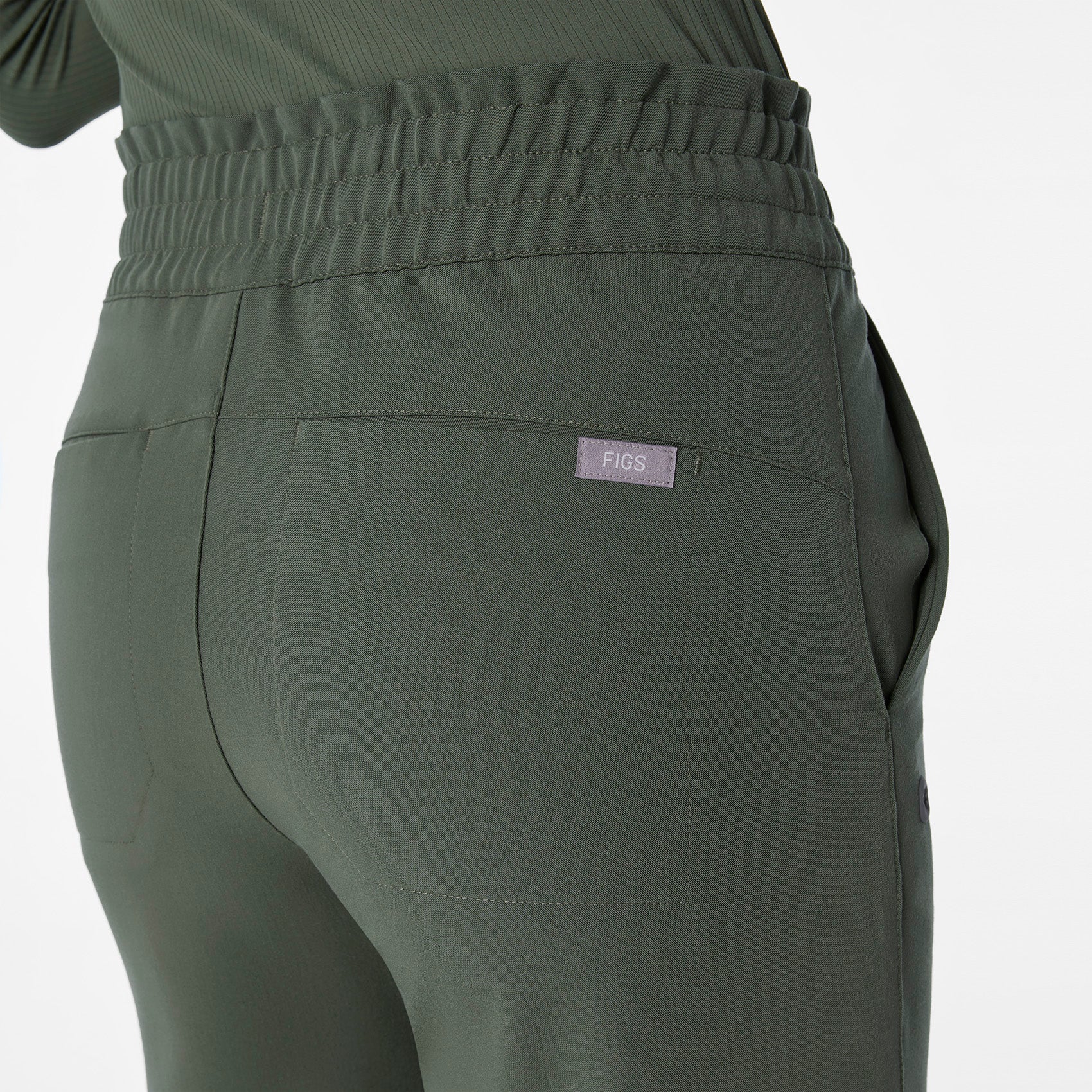 FIGS High Waisted Allison Ultra Wide Leg Scrub Pants - Image 12