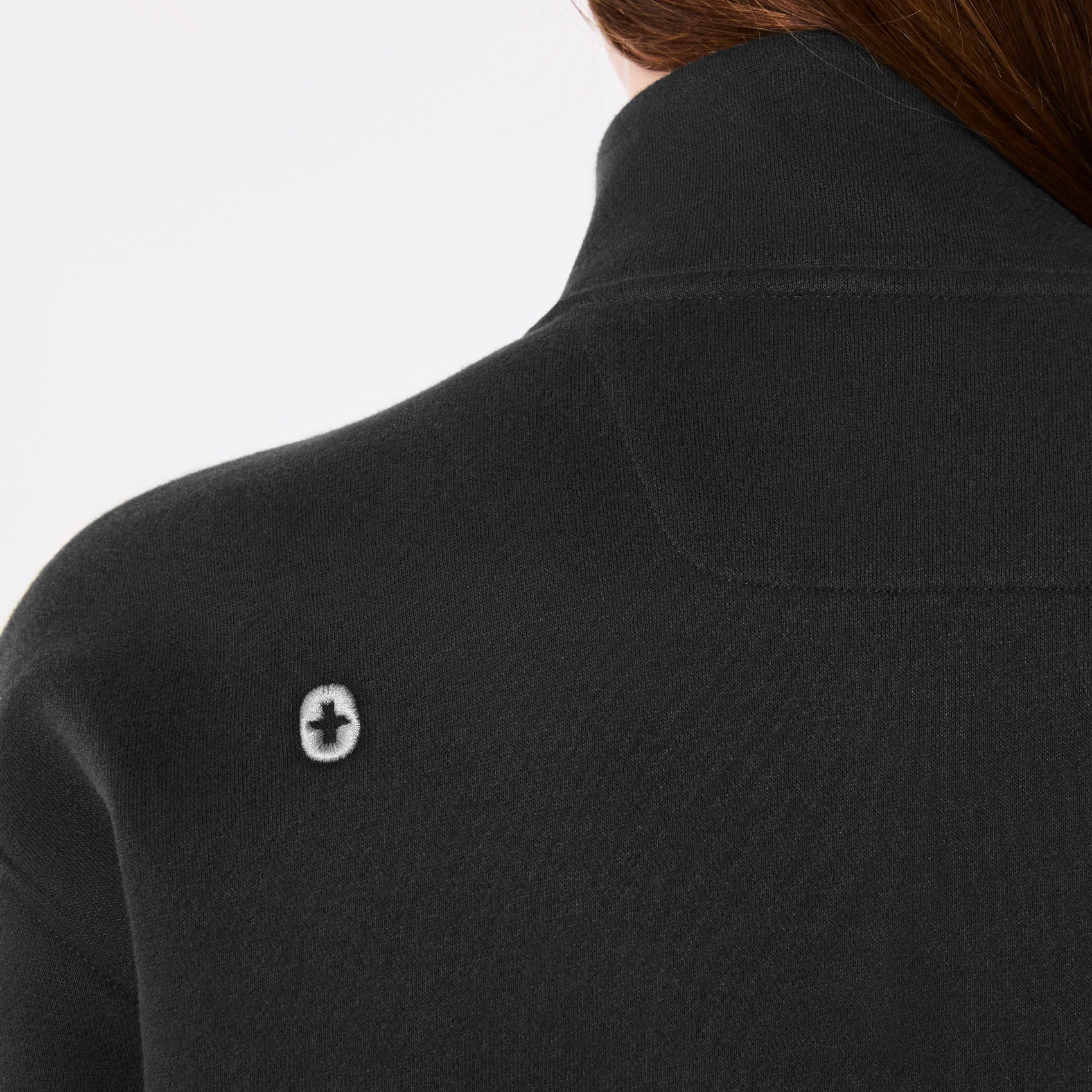 FIGS Off-Shift Awesome Humans Zip Sweatshirt Healthcare Apparel - Image 6