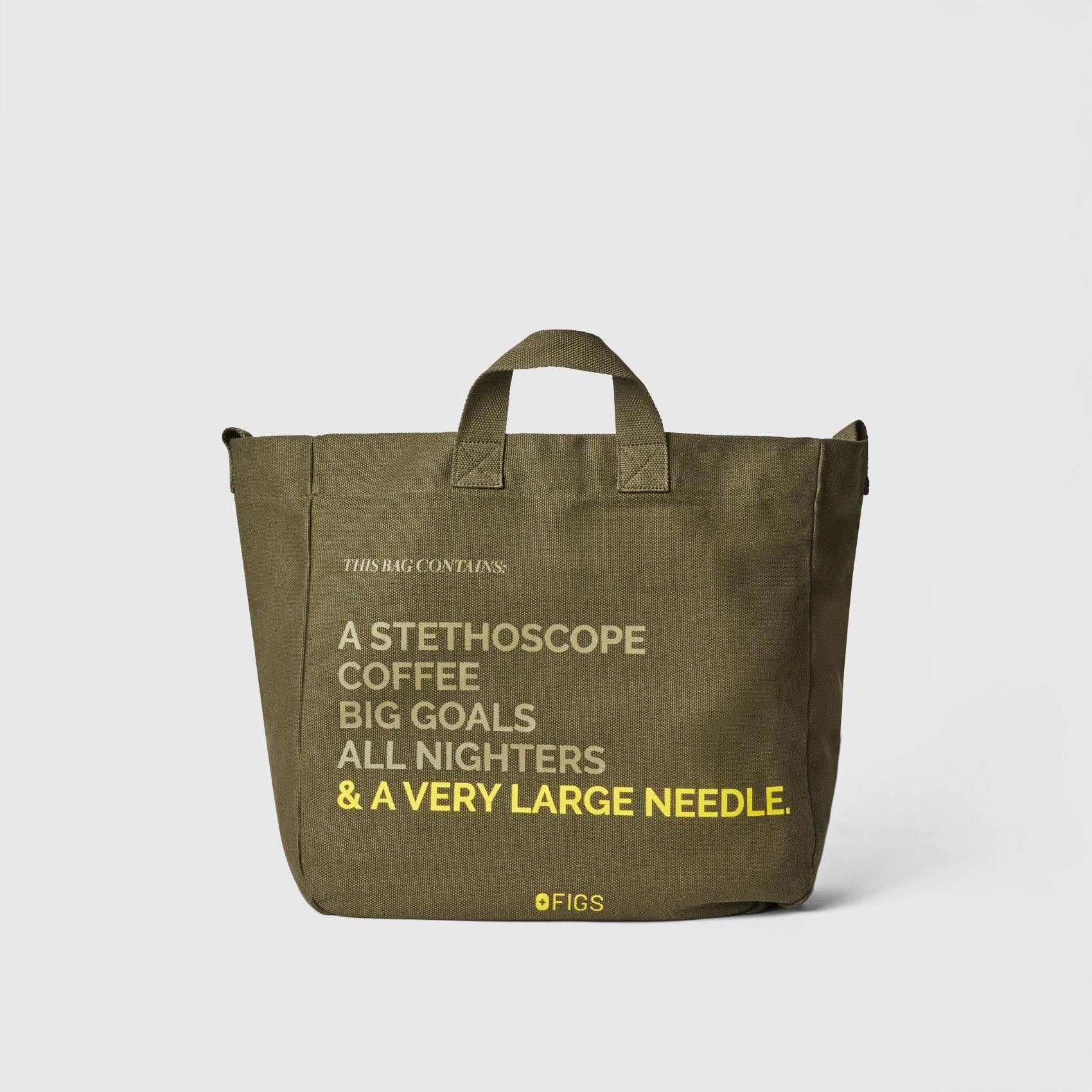 FIGS A Very Large Needle Tote Healthcare Work Bag - Image 24