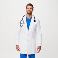 FIGS Harlem Slim Long Lab Coat Medical Workwear