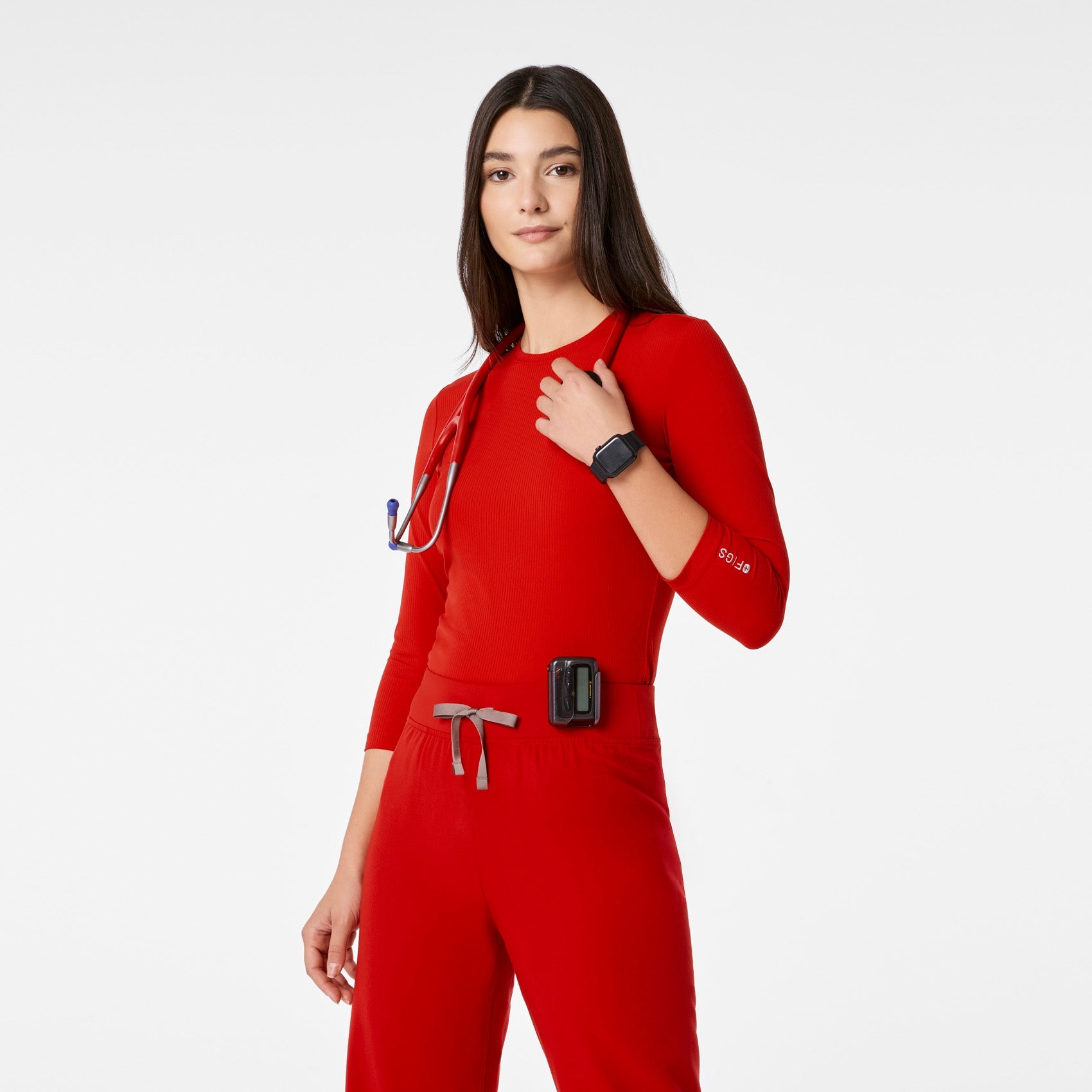 FIGS Ribbed Sleeve Underscrub - Image 19