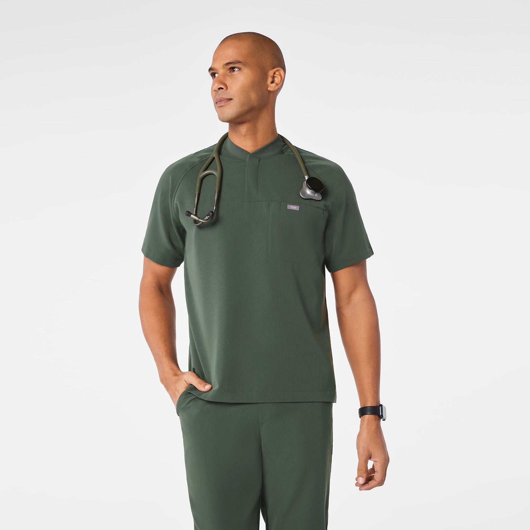 FIGS Stratton Henley Scrub Top - Image 10