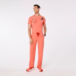 Alternative view of FIGS Halcott Relaxed Straight Leg Scrub Pants