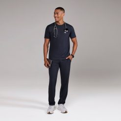 Alternative view of FIGS Darien FORMx Crewneck Scrub Top